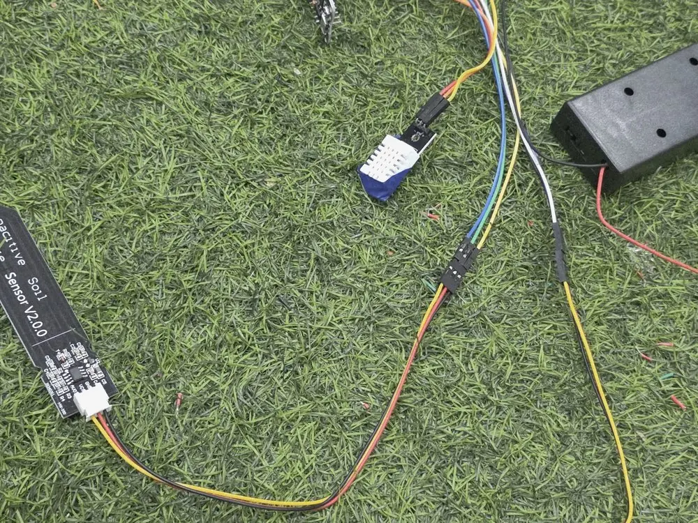 Sensors and controllers wired and tested, 6 December