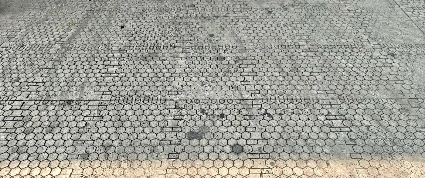 The honeycomb finish in service